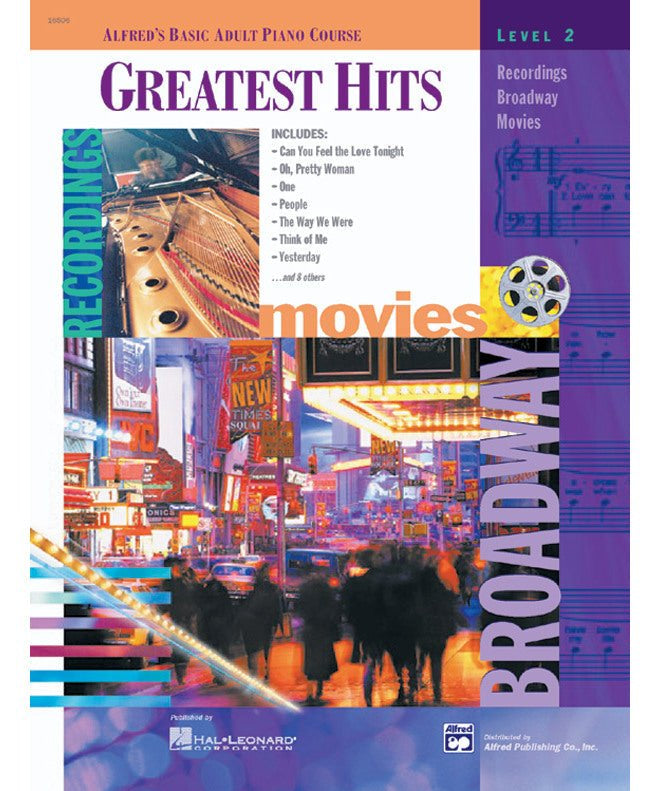 Alfred's Basic Adult Piano Course: Greatest Hits Book 2 - Remenyi House of Music