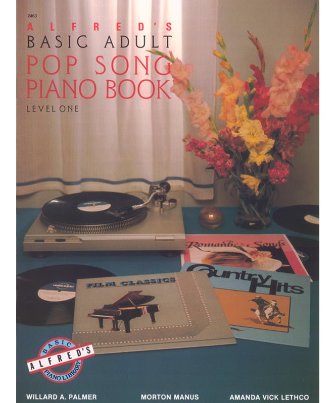 Alfred's Basic Adult Piano Course: Pop Song Book 1 - Remenyi House of Music