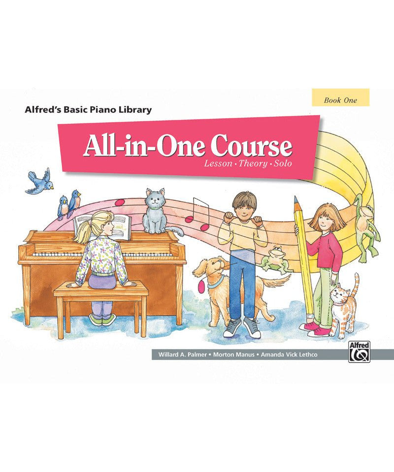 Alfred's Basic All - in - One Course, Book 1 - Remenyi House of Music