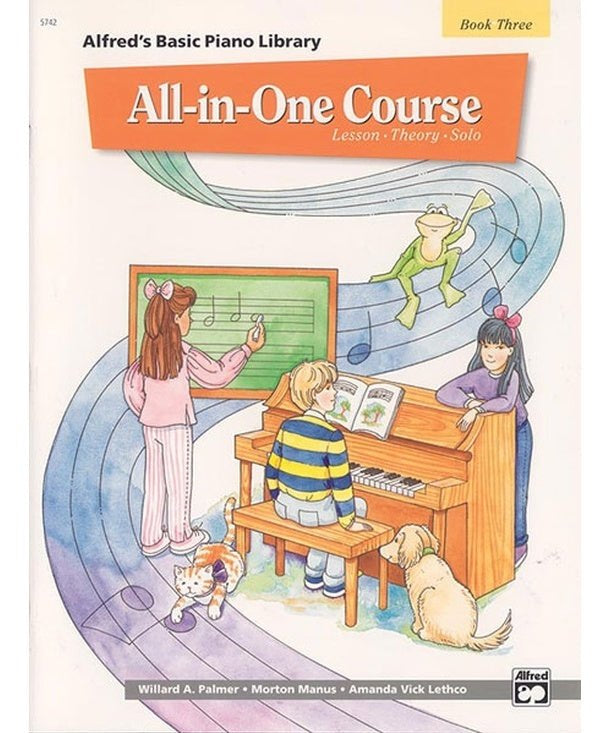 Alfred's Basic All - in - One Course, Book 3 - Remenyi House of Music