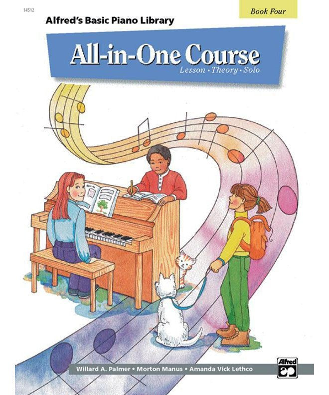 Alfred's Basic All - in - One Course, Book 4 - Remenyi House of Music