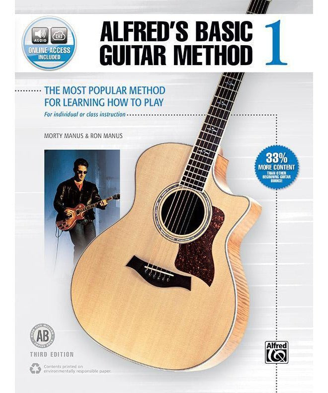 Alfred's Basic Guitar Method 1 (Third Edition) - Remenyi House of Music