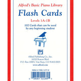 Alfred's Basic Piano Library: Flash Cards, Levels 1A & 1B - Remenyi House of Music