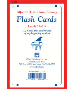Alfred's Basic Piano Library: Flash Cards, Levels 1A & 1B - Remenyi House of Music