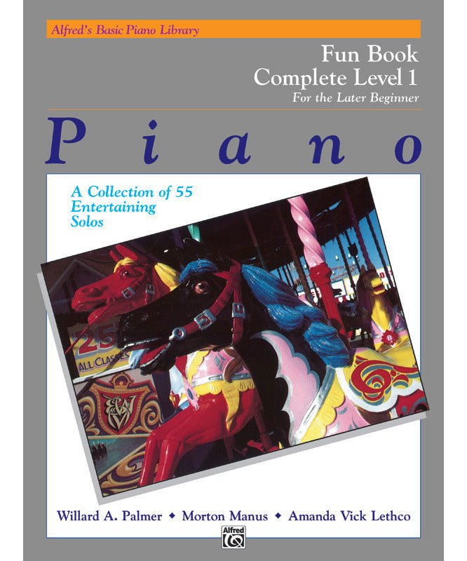 Alfred's Basic Piano Library: Fun Book Complete 1 (1A/1B) - Remenyi House of Music