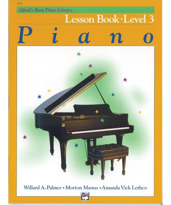 Alfred's Basic Piano Library: Lesson Book 3 - Remenyi House of Music