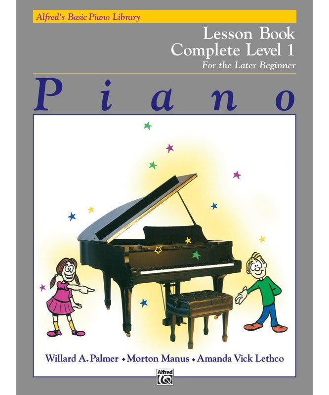 Alfred's Basic Piano Library: Lesson Book Complete 1 (1A/1B) - Remenyi House of Music