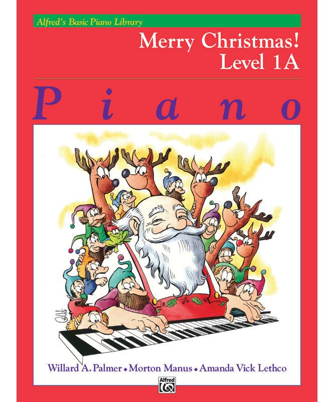 Alfred's Basic Piano Library: Merry Christmas! Book 1A - Remenyi House of Music