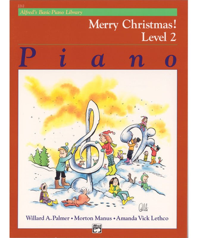 Alfred's Basic Piano Library: Merry Christmas! Book 2 - Remenyi House of Music