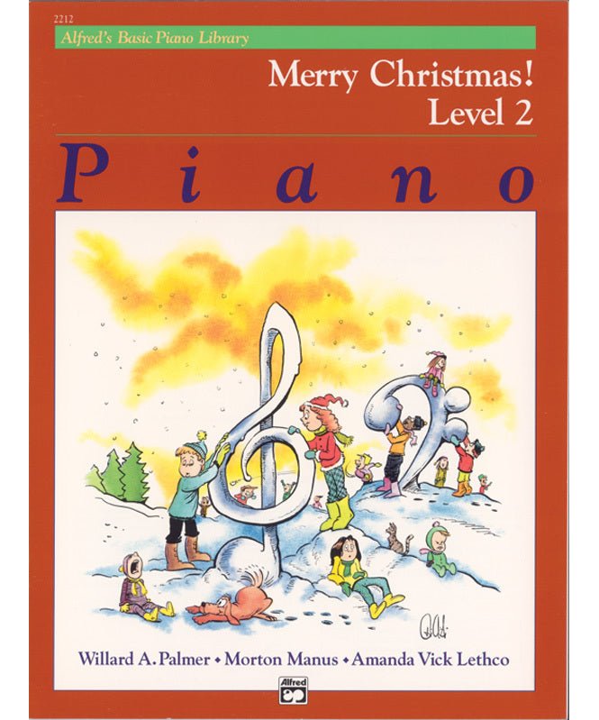 Alfred's Basic Piano Library: Merry Christmas! Book 2 - Remenyi House of Music
