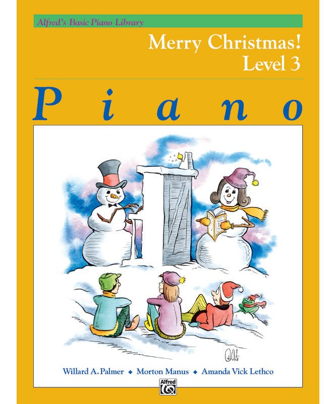 Alfred's Basic Piano Library: Merry Christmas! Book 3 - Remenyi House of Music