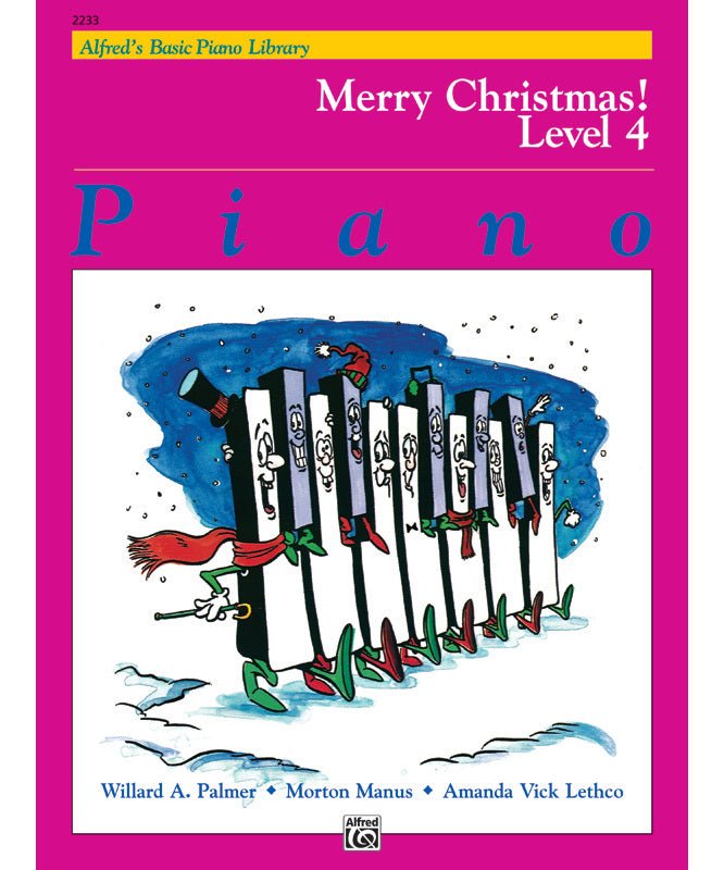 Alfred's Basic Piano Library: Merry Christmas! Book 4 - Remenyi House of Music
