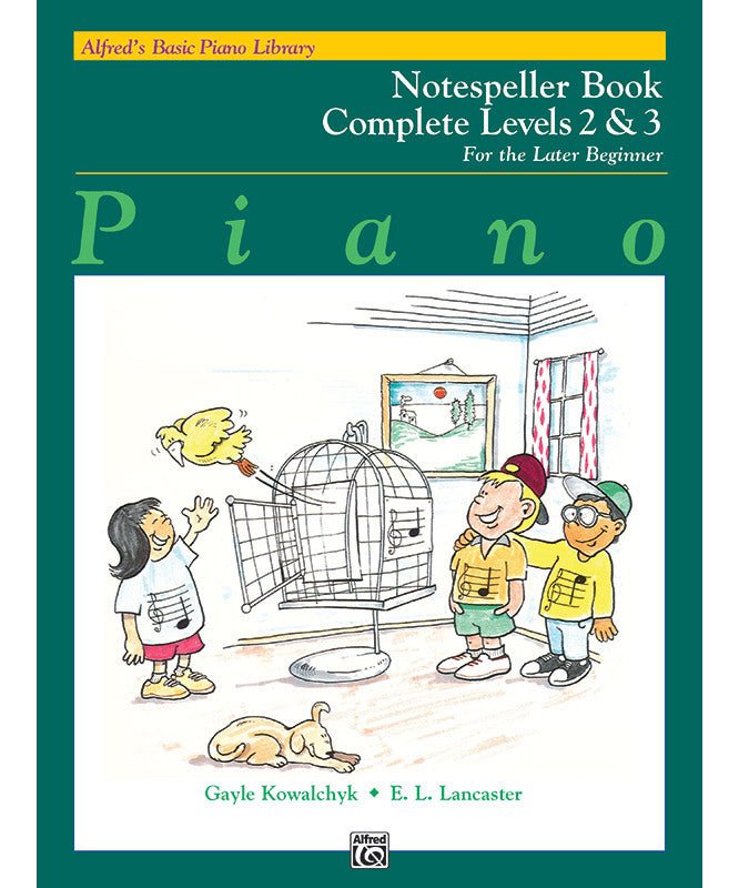 Alfred's Basic Piano Library: Notespeller Book Complete 2 & 3 - Remenyi House of Music