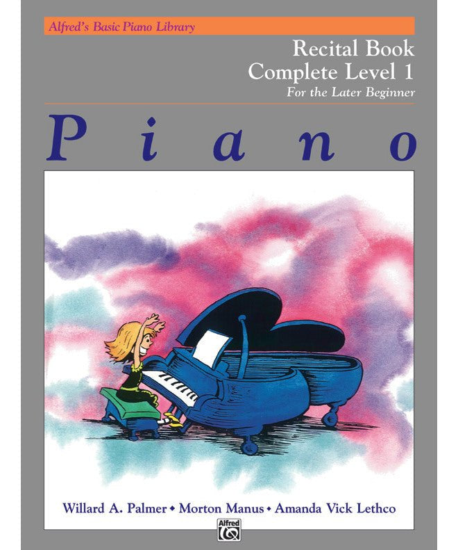 Alfred's Basic Piano Library: Recital Book Complete 1 (1A/1B) - Remenyi House of Music