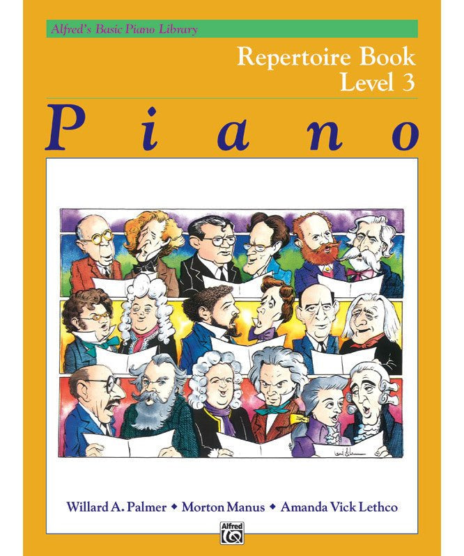 Alfred's Basic Piano Library: Repertoire Book 3 - Remenyi House of Music