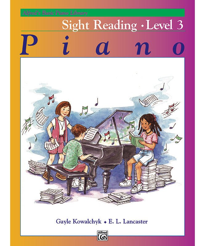 Alfred's Basic Piano Library: Sight Reading Book 3 - Remenyi House of Music