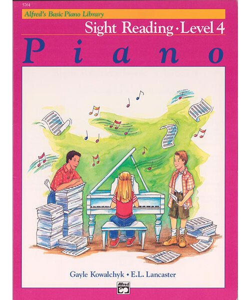 Alfred's Basic Piano Library: Sight Reading Book 4 - Remenyi House of Music