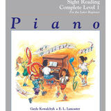 Alfred's Basic Piano Library: Sight Reading Book Complete Level 1 (1A/1B) - Remenyi House of Music