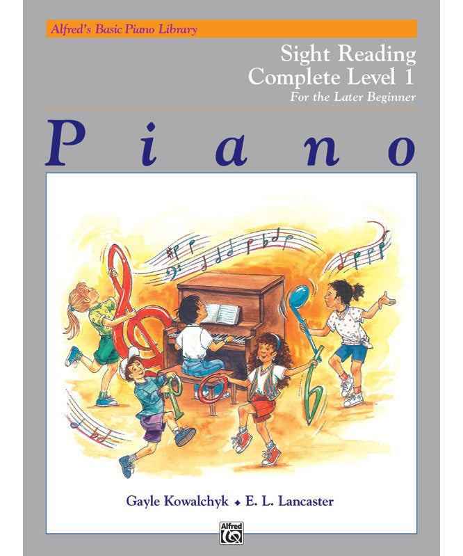 Alfred's Basic Piano Library: Sight Reading Book Complete Level 1 (1A/1B) - Remenyi House of Music