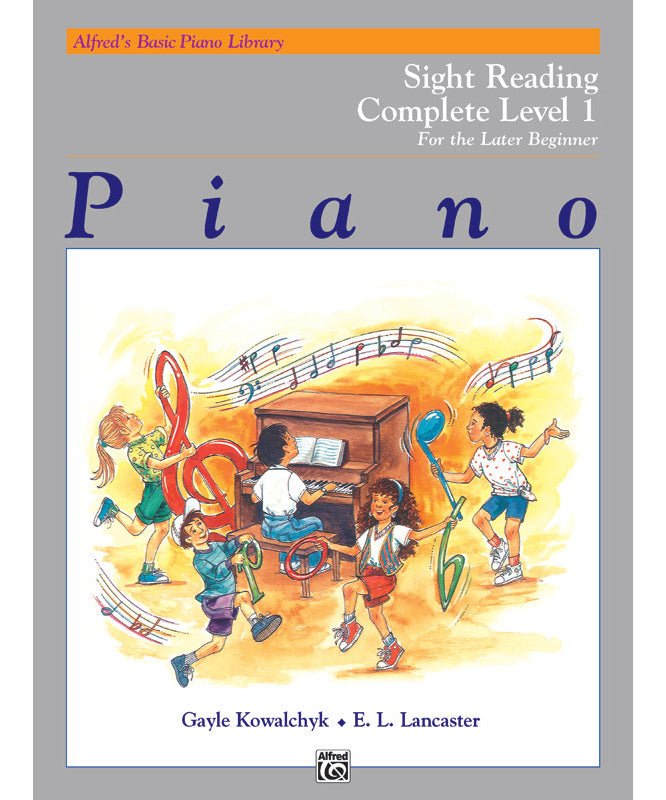 Alfred's Basic Piano Library: Sight Reading Book Complete Level 1 (1A/1B) - Remenyi House of Music