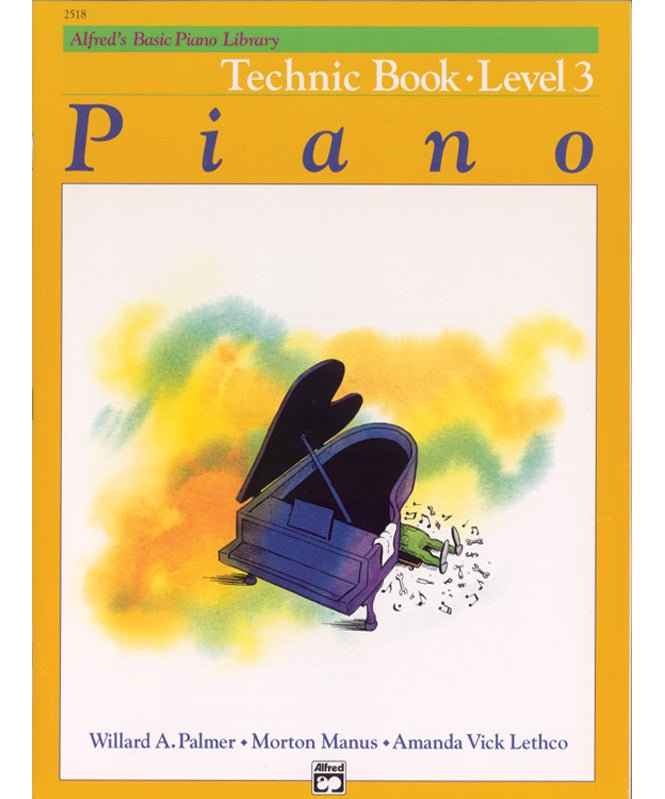 Alfred's Basic Piano Library: Technic Book 3 - Remenyi House of Music