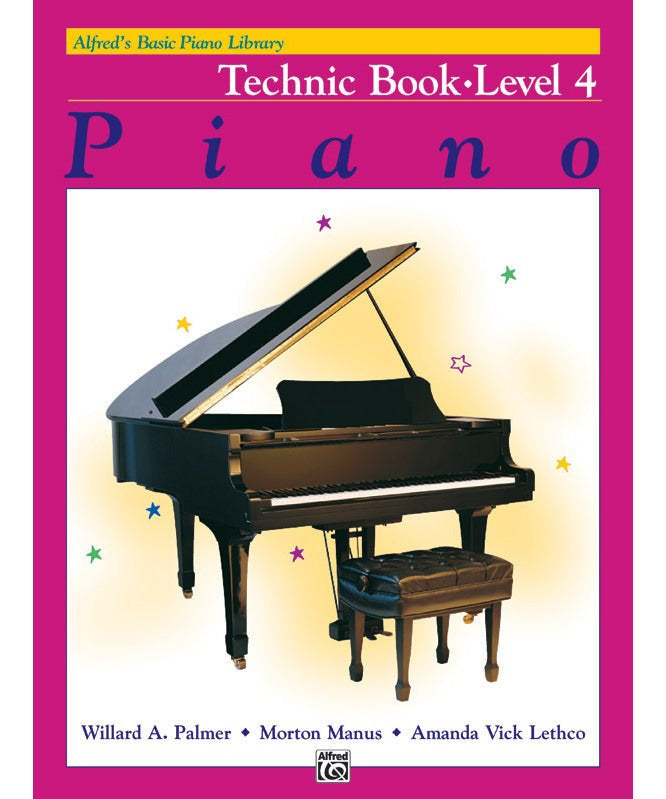 Alfred's Basic Piano Library: Technic Book 4 - Remenyi House of Music