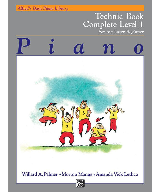 Alfred's Basic Piano Library: Technic Book Complete 1 (1A/1B) - Remenyi House of Music