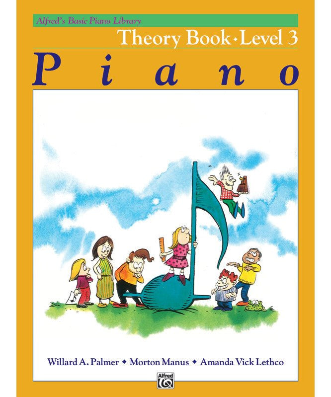 Alfred's Basic Piano Library: Theory Book 3 - Remenyi House of Music