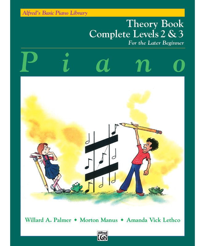 Alfred's Basic Piano Library: Theory Book Complete 2 & 3 - Remenyi House of Music