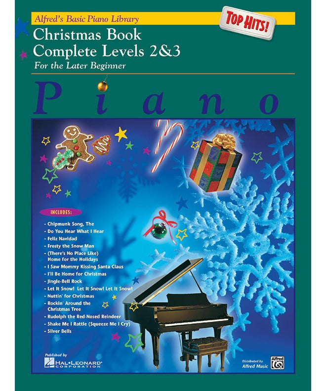 Alfred's Basic Piano Library: Top Hits! Christmas Book Complete 2 & 3 - Remenyi House of Music