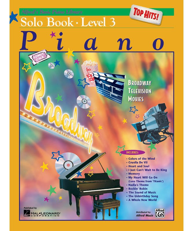 Alfred's Basic Piano Library: Top Hits! Solo Book 3 - Remenyi House of Music