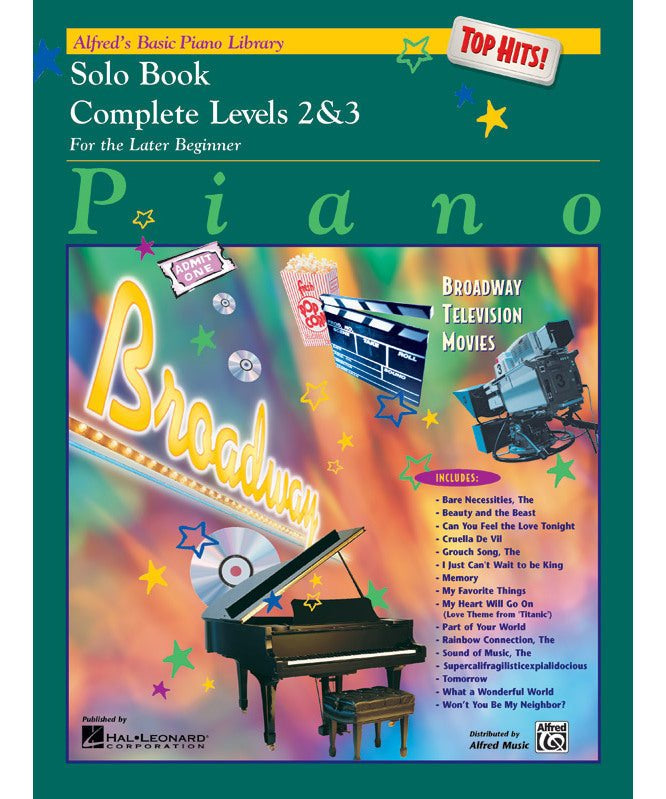 Alfred's Basic Piano Library: Top Hits! Solo Book Complete 2 & 3 - Remenyi House of Music