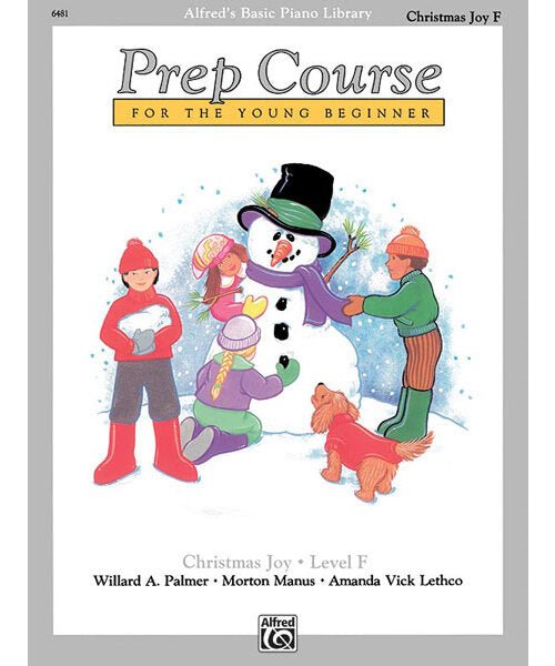 Alfred's Basic Piano Prep Course: Christmas Joy! Book F - Remenyi House of Music
