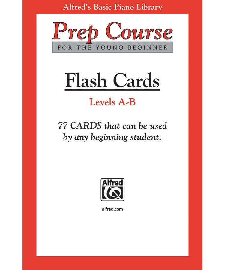 Alfred's Basic Piano Prep Course: Flash Cards, Levels A & B - Remenyi House of Music