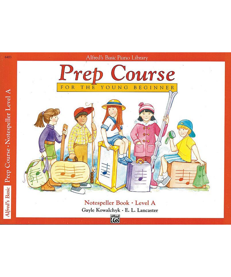 Alfred's Basic Piano Prep Course: Notespeller Book A - Remenyi House of Music