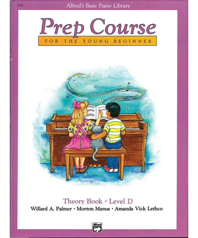 Alfred's Basic Piano Prep Course: Theory Book D - Remenyi House of Music