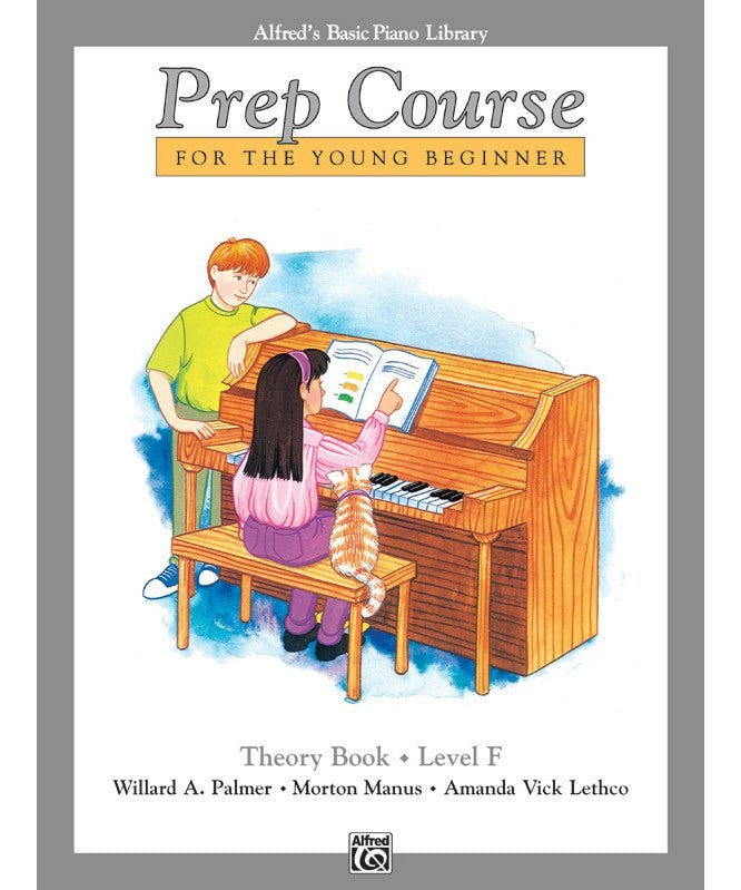 Alfred's Basic Piano Prep Course: Theory Book F - Remenyi House of Music