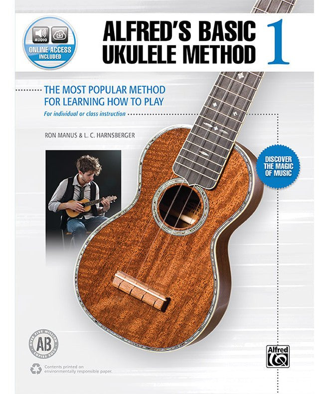 Alfred's Basic Ukulele Method 1 (Book & Online Audio) - Remenyi House of Music