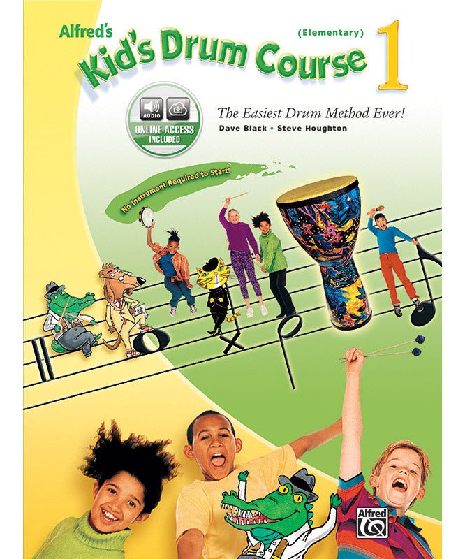 Alfred's Kid's Drum Course 1 - Remenyi House of Music