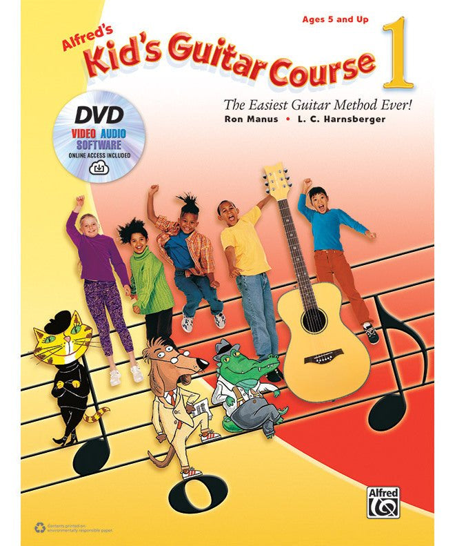 Alfred's Kid's Guitar Course 1 - Remenyi House of Music