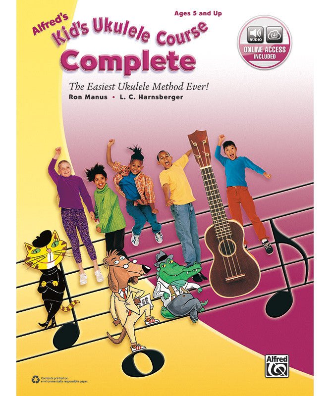 Alfred's Kid's Ukulele Course, Complete - Remenyi House of Music