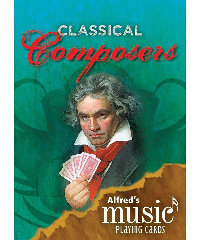 Alfred's Music Playing Cards: Classical Composers (1 Pack) - Remenyi House of Music