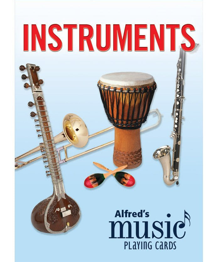 Alfred's Music Playing Cards: Instruments (1 Pack) - Remenyi House of Music