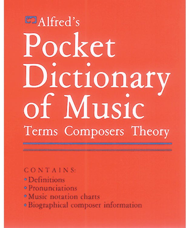 Alfred's Pocket Dictionary of Music - Remenyi House of Music