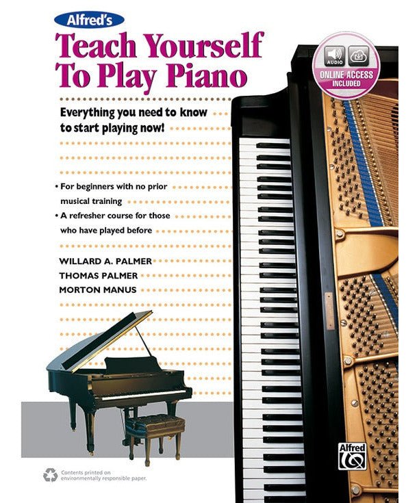 Alfred's Teach Yourself To Play Piano - Remenyi House of Music