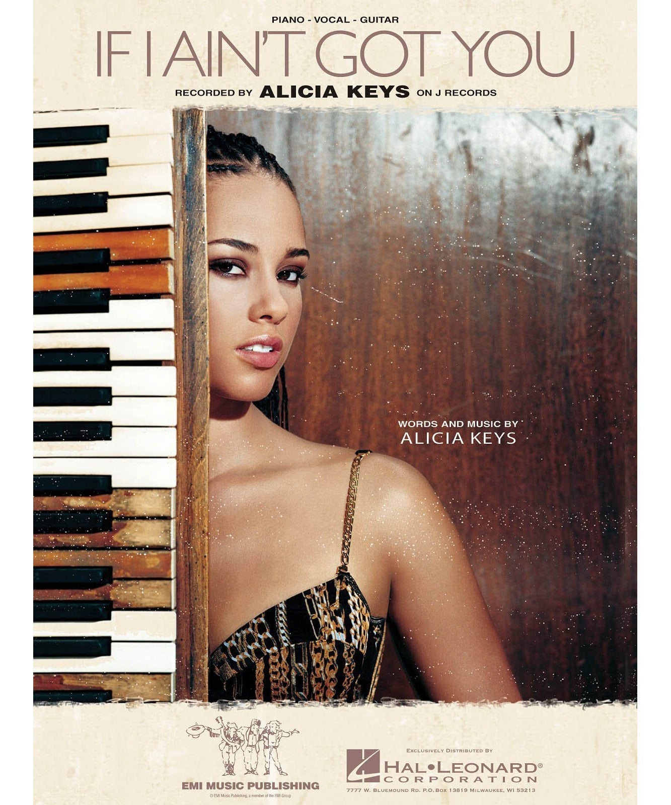 Alicia Keys - If I Ain't Got You (Piano Vocal) - Remenyi House of Music