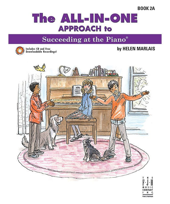 All in One Approach Music Succeeding At the Piano 2A Book & CD - Remenyi House of Music