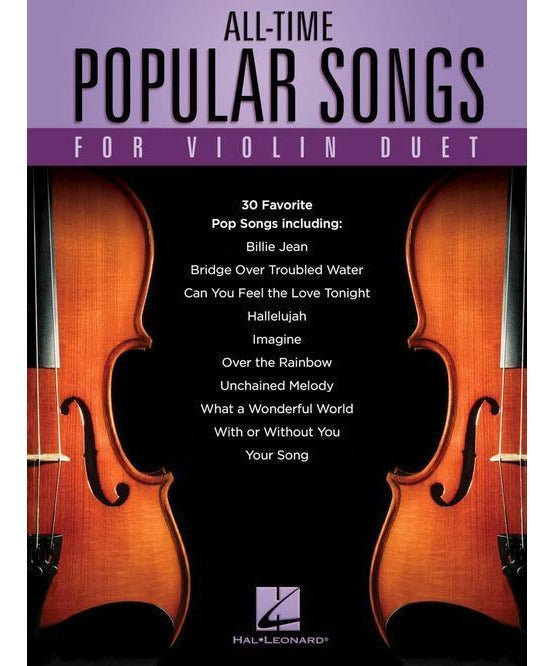 All - Time Popular Songs for Violin Duet - Remenyi House of Music