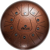 Amahi Steel Tongue Drum 12 - Bronze - Remenyi House of Music