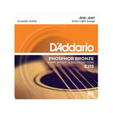 D'Addario EJ15 - Phosphor Bronze Extra Light 10-47